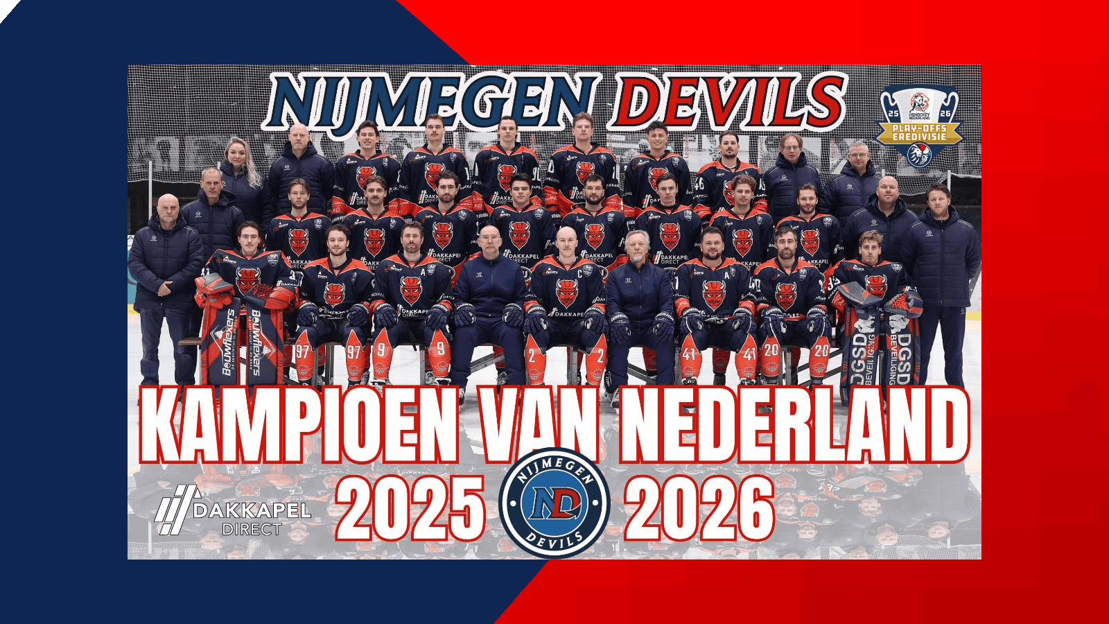 Afsluiting seizoen Nijmegen Devils 2025-2026!!! - Nijmegen Devils